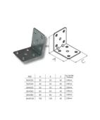Beşel Masa Gönye Geniş 40x50 Mm 50 Adet - 2
