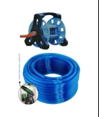 Taflan Tf6230 Hortum Makarası, Silikonlu Hortum 1/2" 15 Mt Ve 2 Fonk. Uç - 2