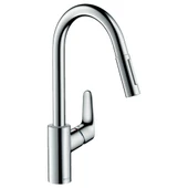 Hansgrohe Focus M41 Spiralli Eviye Bataryası 240 2 Jet - 1