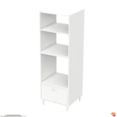 Modilayn ZERA Ankastre Dolap (60x185,9x56 cm): 1 Kapaklı Mini/Midi Mikrodalga Fırın Dolabı thumbnail 8