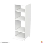 Modilayn ZERA Ankastre Dolap (60x185,9x56 cm): 1 Kapaklı Mini/Midi Mikrodalga Fırın Dolabı thumbnail 7