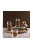 Paşabahçe Leafy Su Bardak - Su Meşrubat Bardağı Özel Seri 12 Li Set Takım 3 Boy - 1