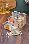 Arbu Home Altıner Ticaret Kristal Saklama Seti 6 lI - 2
