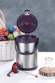 Elista 2007 Pompalı 2,5 Litre İçi Dışı Çelik Termos - 2
