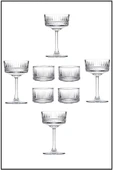 Paşabahçe Elysia 440436 4’lü Kadeh & Elysia 530038 4’lü Kase Set Fma91191 Fma01607 276 - 1