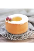 Tomurcukhome Kek Kalıbı Yuvarlak Şekil Alüminyum 1 Adet ağız çapı 22 cm yükseklik 8 cm - 7
