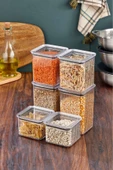 Arbu Home Altıner Ticaret Kristal Saklama Seti 6 lI - 4