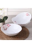 Elista Opal Kase Rose Desen 12.6 cm 6 Adet - 1