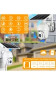 Twogo 3mp 1080p 4g Sim Kart Destekli Ptz Solar (UBOX) Bulut Kayıt Destekli Kamera Inox-216ıpc - 4