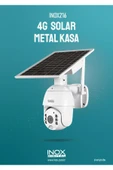 shop ÖZKAM KAMERA 3MP Su Geçirmez 4G SİM KART DESTEKLİ PTZ SOLAR Bulut Kayıt Destekli KAMERA - 1