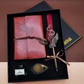 Divit Hokka Defter Ve Tüylü Kalem Seti - 1