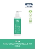 TTO-X Yüz Temizleme Jeli – Yağlı Ciltler 200 ml thumbnail 1