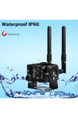 WİFİCAM 4G Sim Kartlı Uzaktan İzlenebilir Çelik Kasa Karavan İş Makinesi Kamyon Otobüs Kamerası - 5