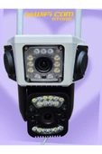 WİFİCAM Çift Kameralı 1080P WIFI PTZ Kamera Yeni Ayak Tasarımı - 5