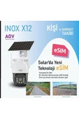 inox İnox x12 e sim solar kamera - 1