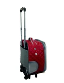 Strong Clows kedi köpek çekmeli taşıma arabası kırmızı thumbnail 2