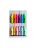 Scrikss 6 Pastel + 6 Canlı Renk Fosforlu Kalem Seti - 1