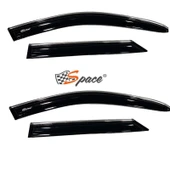 Volkswagen Polo 2010-2020 4'lü Kromlu Cam Rüzgarlığı A+ Yeni Dizayn - 1