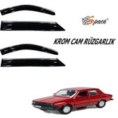 Renault Toros 4'lü Kromlu Cam Rüzgarlığı A+ Yeni Dizayn - 1