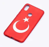 Xiaomi Mi 8 Kılıf Zore Bayrak Silikon Kılıf - 1
