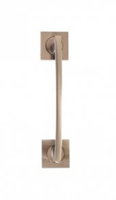 Doğanlar Rodos Kare Rozetli Çekme Kapı Kolu Saten - 1