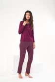 Pjs 22430 Kadın Patlı Pijama Takım - 1