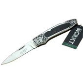 Cr 0128 Khv Kamp Çakı 18 Cm - Metal Desenli Sap, Kılıflı, Kutulu - 1