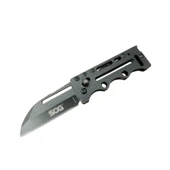 Sog Ac78 Siyah Yaprak Kamp Çakı 14,5 Cm - Metal Sap, Kılıflı - 1