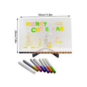 12 Inc Led Işıklı Çizim Tahtası Ayarlanabilir Stant Ve Kalemleri İle - 5