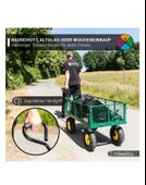 El Arabası 700 Kg Katlanabilir Taşıma Arabası Arazi Gezi Arabası - 2