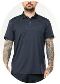 Nike EF-4481 Erkek Battal Polyester Mesh Polo Yaka T-Shirt - 5