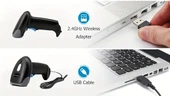 Ventus Mpia BS-2 Taşınabilir 2D/1D QR ve Barkod Okuyucu – USB & Kablosuz – QR & Barkod Tarayıcı POS Depo Mağaza - 8