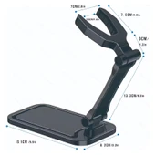 Ventus Mpia BS-2 Taşınabilir 2D/1D QR ve Barkod Okuyucu – USB & Kablosuz – QR & Barkod Tarayıcı POS Depo Mağaza - 9