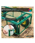 El Arabası 700 Kg Katlanabilir Taşıma Arabası Arazi Gezi Arabası - 3