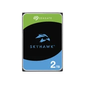 Seagate SKYHAWK 3,5" 2TB 256M 5400RPM ST2000VX017 SATA 3, 64HD Kamera, 7/24 Güvenlik Diski - 1