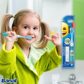 Banat Emoji Çocuk Diş Fırçası Yumuşak Kum Saatli - 2