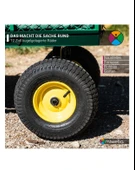 El Arabası 700 Kg Katlanabilir Taşıma Arabası Arazi Gezi Arabası - 7