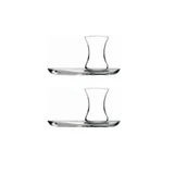 Paşabahçe 96994 İncebelli 2'li Çay Seti 125cc - 2