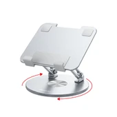 Yesido C293 360 Derece Ayarlanabilir Metal Tablet Standı - Gümüş - 1