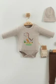 YENİ Erkek Bebek Takımı Erkek Bebek Hastane Çıkışı Yenidoğan Hastane Çıkış Seti Çocuk Hastane Çıkışı - 6