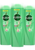 Elidor Superblend Saç Bakım Şampuanı Sağlıklı Uzayan Saçlar Biotin Argan Yağı Arjinin 400 ml X3 - 2