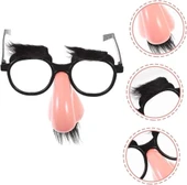 Eğlenceli Kılık Değiştirme Kaş Bıyık Mizah Gözlüğü 9x13 Cm - 9