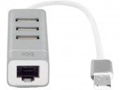 START BX-03HB USB=>RJ45 ETHERNET+USB 3 PORT - 2