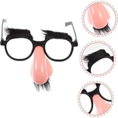 Eğlenceli Kılık Değiştirme Kaş Bıyık Mizah Gözlüğü 9x13 Cm - 4