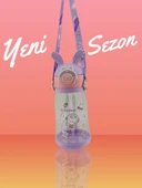 Relaxion, Kulaklı, Boyun Askılıklı, İthal Lüx Mavi Matara/Suluk 600 Ml (444) - 2