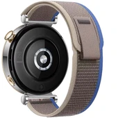 Huawei Watch GT5 41mm Uyumlu Kordon Trail Loop Cırtlı Yumuşak Kumaş Şık Kordon  Mavi - 2