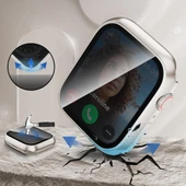 Apple Watch 2 3 4 5 6 44mm Uyumlu Hayalet PC Sert Kasa Ekran Koruycu 360 Güvenli Koruma  Starlight thumbnail 5