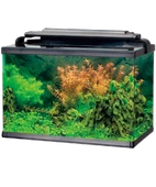 XT460 LEECOM AKVARYUM KENDİNDEN MOTORLU LED  AYDINLATMALI SİYAH (47X29X33CM) - 1