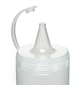 Şeffaf Sos Şişesi - 1000ML Dev Boy 3 Adet - 4