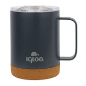 Çelik Mug Termos - Igloo - Cork - 350ml - Füme - 205696 - 1